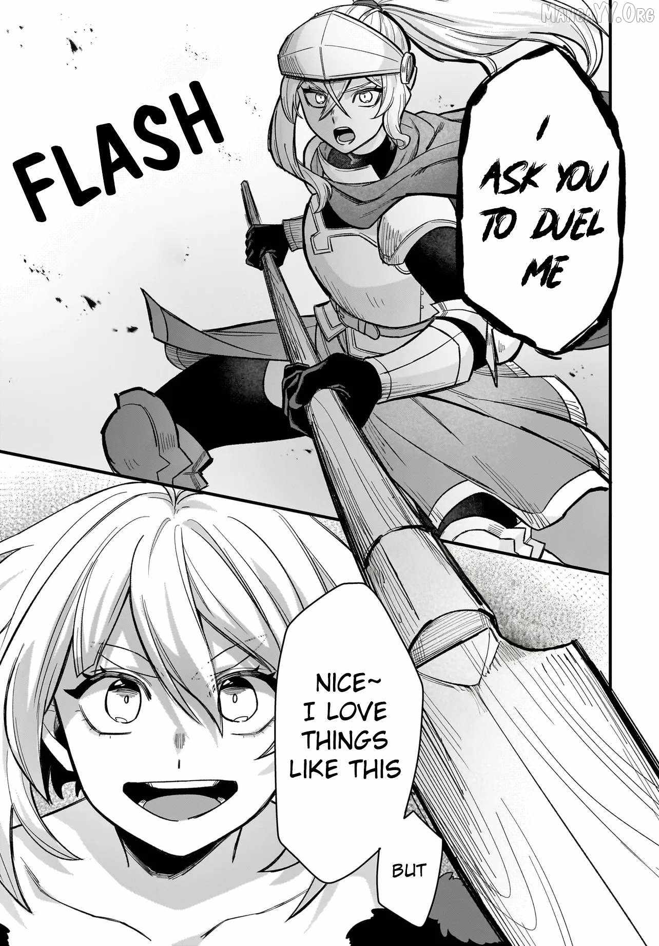 Dachoujuujin no wa Chamecha Musou Aho Kawaii Saikyou Shuzoku no Riidaa ni Narimashita Chapter 4 - Page 28