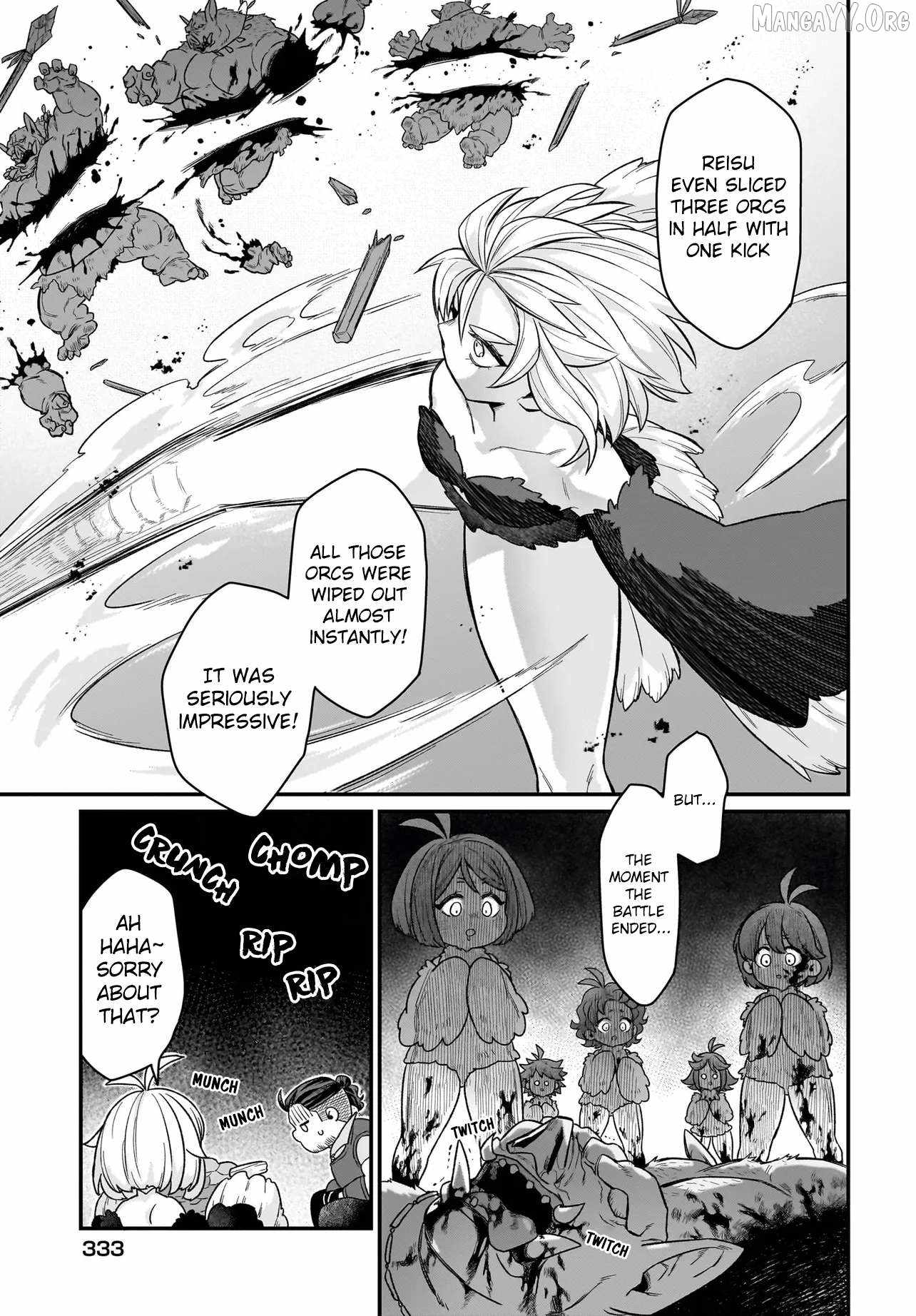 Dachoujuujin no wa Chamecha Musou Aho Kawaii Saikyou Shuzoku no Riidaa ni Narimashita Chapter 4 - Page 10