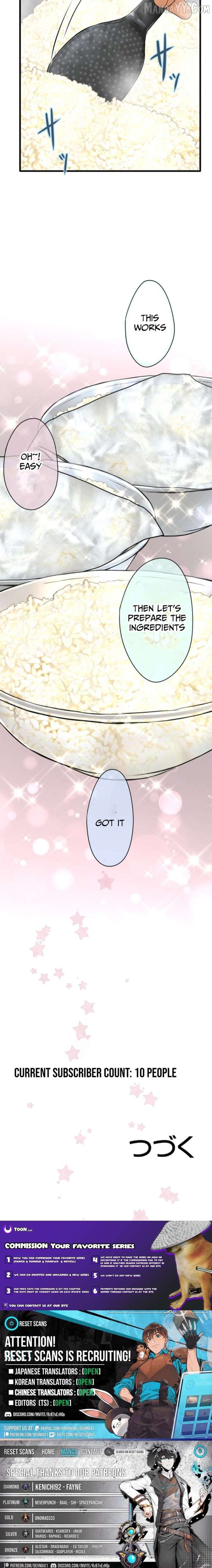 Dan Just Wants to Film His Food Chapter 13 - Page 8