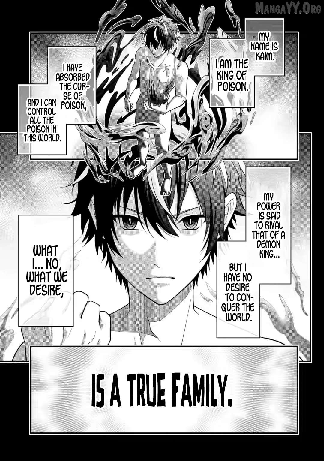 Doku no Ou Saikyou no Chikara ni Kakusei Shita Ore wa Bikitachi wo Shitagae, Hatsujou Haaremu no Aruji to Naru Chapter 1.1 - Page 2