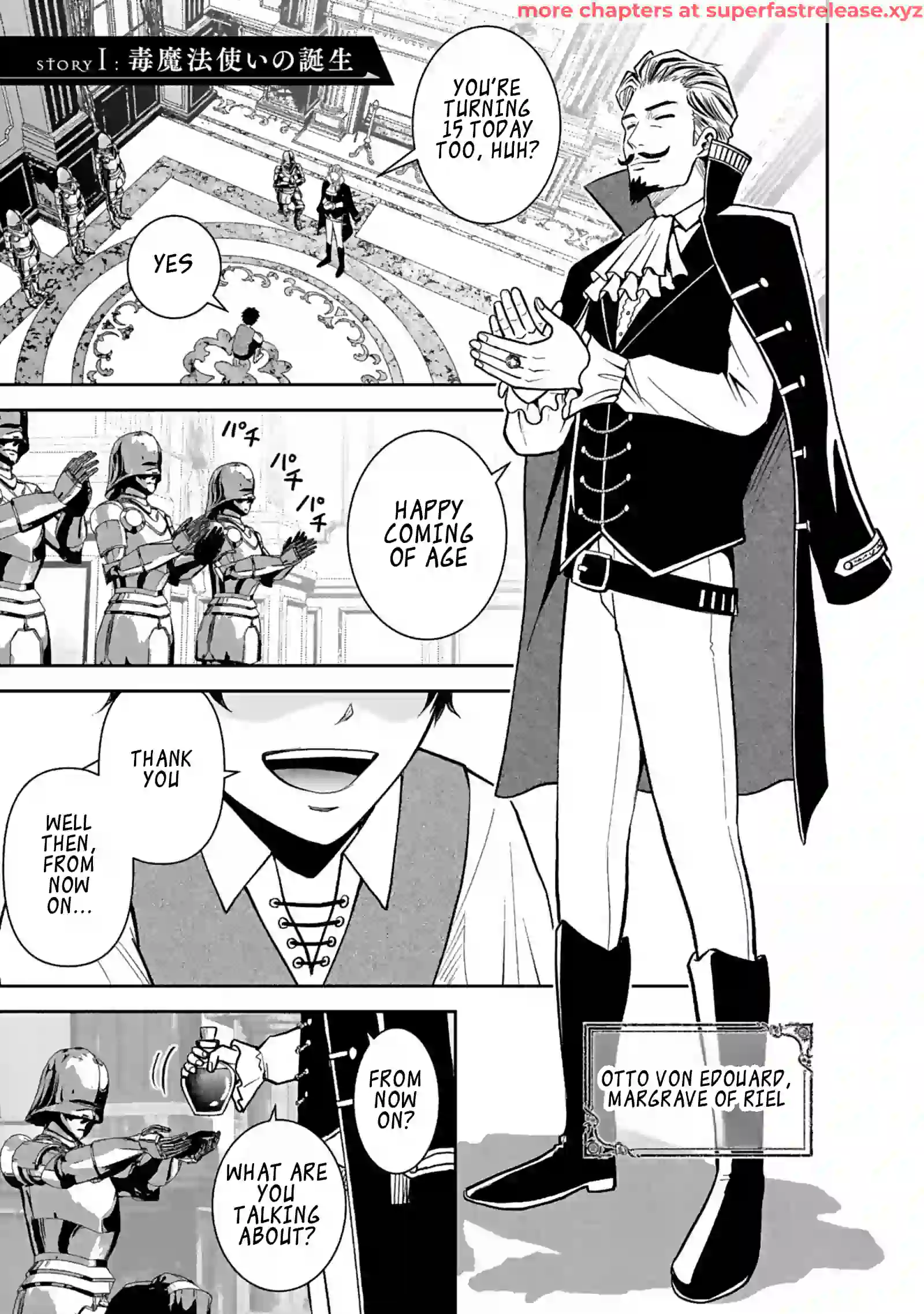 Dokusatsusareta Sekai Musou no Doku Mahoutsukai Chapter 1.1 - Page 4