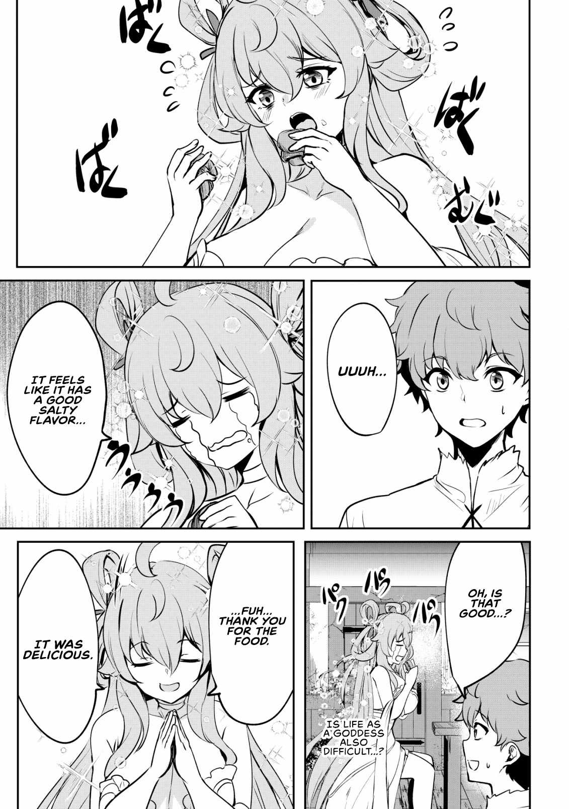 Dore dake Doryoku Shite mo Mannen Level 0 no Ore wa Tsuihou Sareta ~Shin no Teki to Yobareta Shounen wa, Shachiku Megami to Deatte Saikyou no Chikara wo Te ni Ireru~ Chapter 3 - Page 18