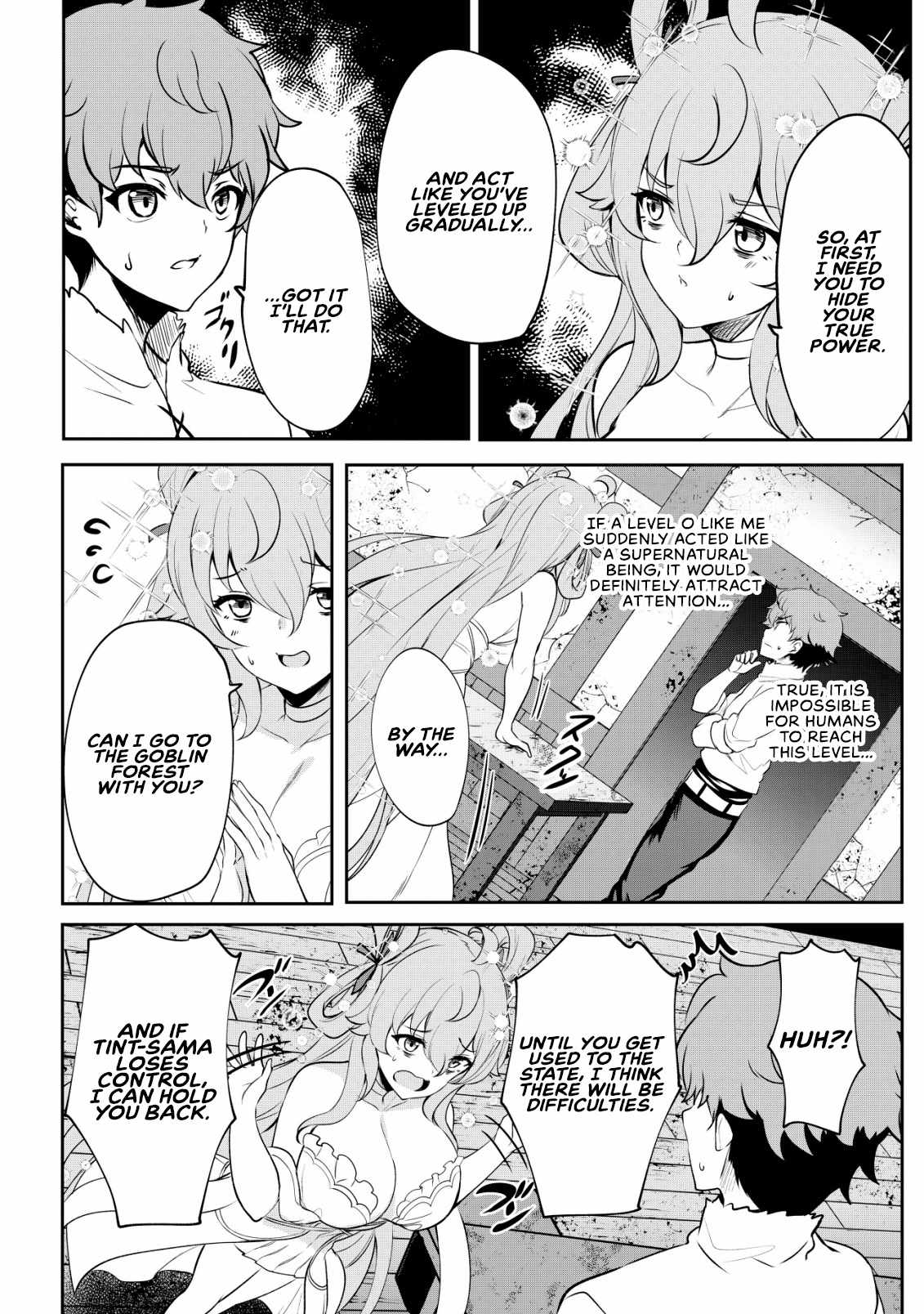 Dore dake Doryoku Shite mo Mannen Level 0 no Ore wa Tsuihou Sareta ~Shin no Teki to Yobareta Shounen wa, Shachiku Megami to Deatte Saikyou no Chikara wo Te ni Ireru~ Chapter 3 - Page 23