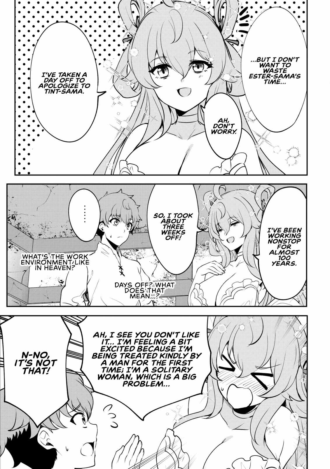Dore dake Doryoku Shite mo Mannen Level 0 no Ore wa Tsuihou Sareta ~Shin no Teki to Yobareta Shounen wa, Shachiku Megami to Deatte Saikyou no Chikara wo Te ni Ireru~ Chapter 3 - Page 24