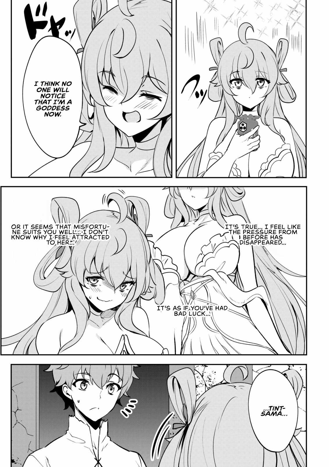 Dore dake Doryoku Shite mo Mannen Level 0 no Ore wa Tsuihou Sareta ~Shin no Teki to Yobareta Shounen wa, Shachiku Megami to Deatte Saikyou no Chikara wo Te ni Ireru~ Chapter 3 - Page 26