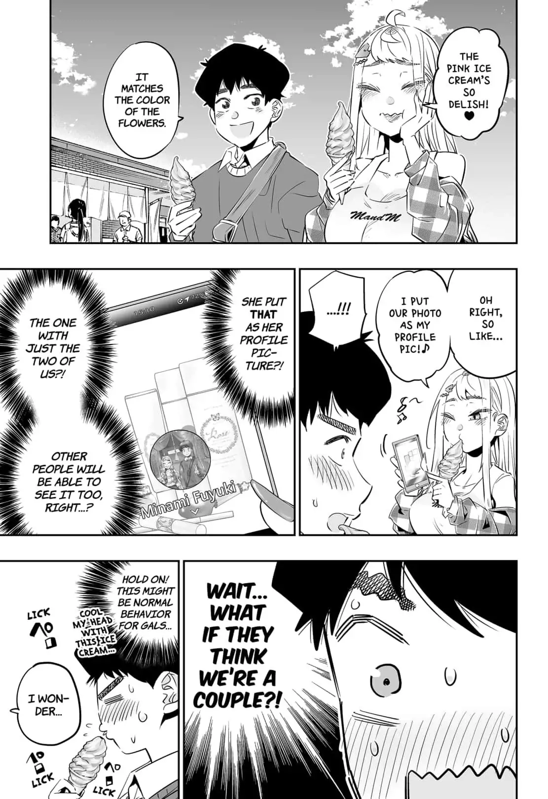 Dosanko Gyaru Is Mega Cute Chapter 30 - Page 8