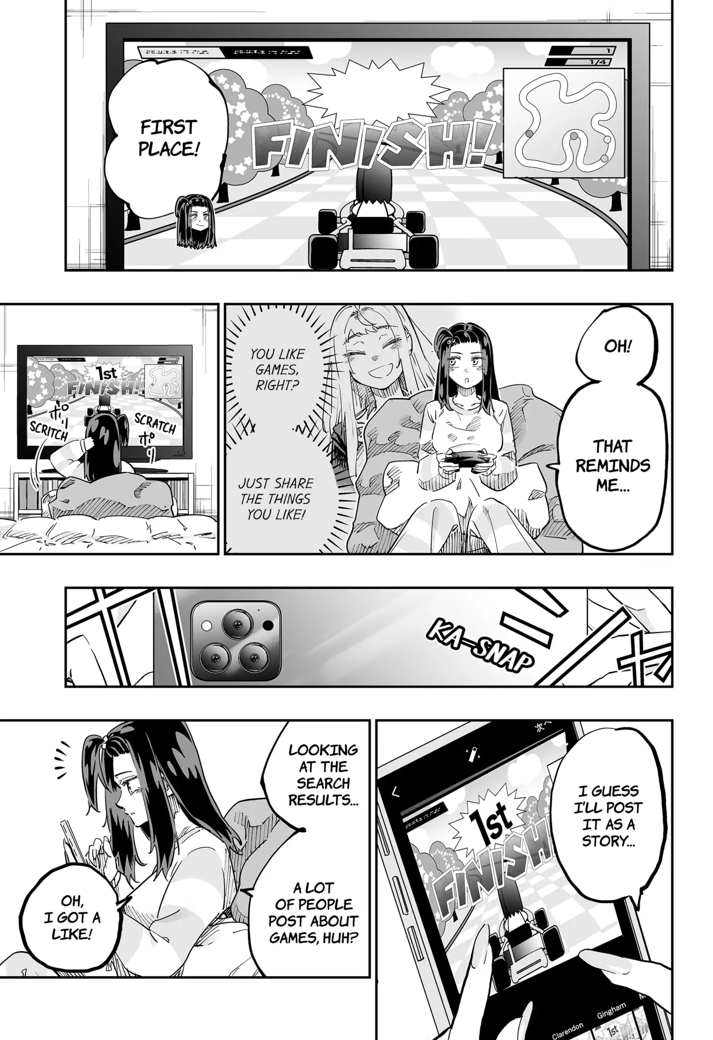 Dosanko Gyaru Is Mega Cute Chapter 67.5 - Page 7