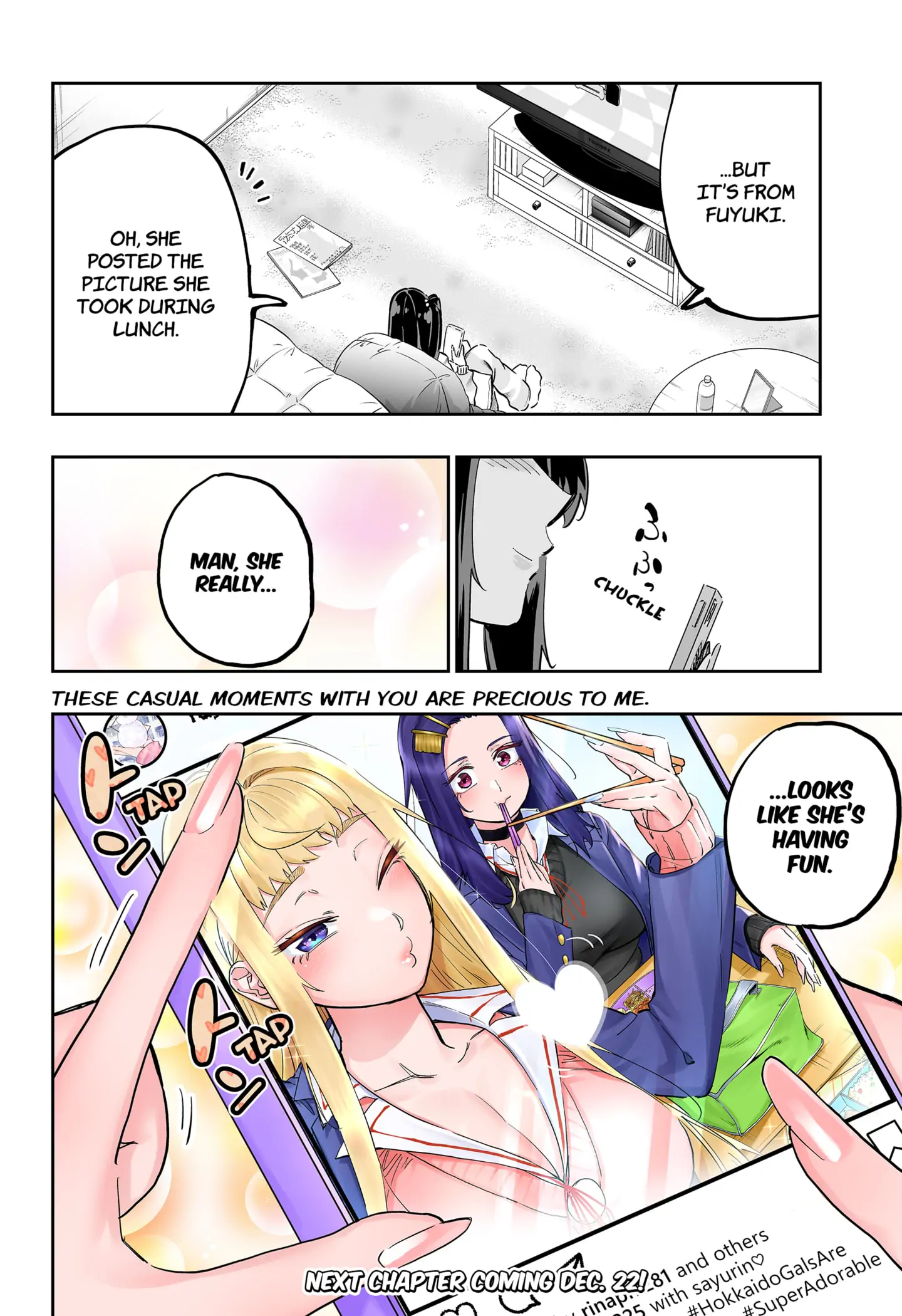 Dosanko Gyaru Is Mega Cute Chapter 67.5 - Page 8