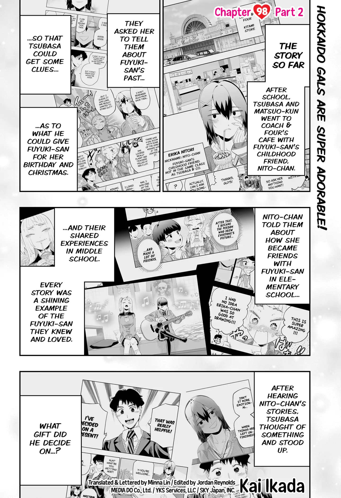 Dosanko Gyaru Is Mega Cute Chapter 98.5 - Page 1