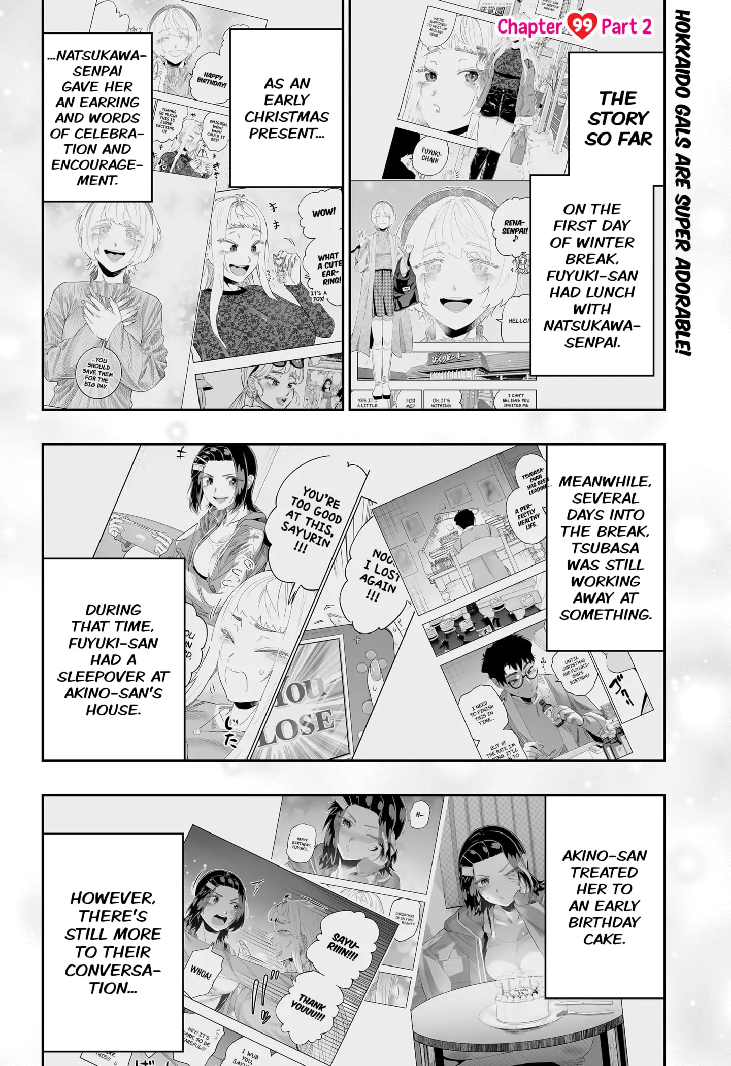 Dosanko Gyaru Is Mega Cute Chapter 99.2 - Page 1