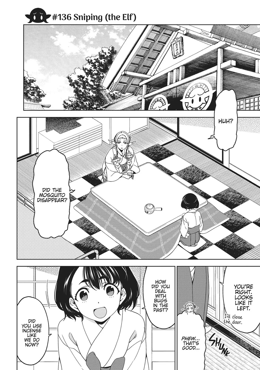 Edomae Elf Chapter 136 - Page 1