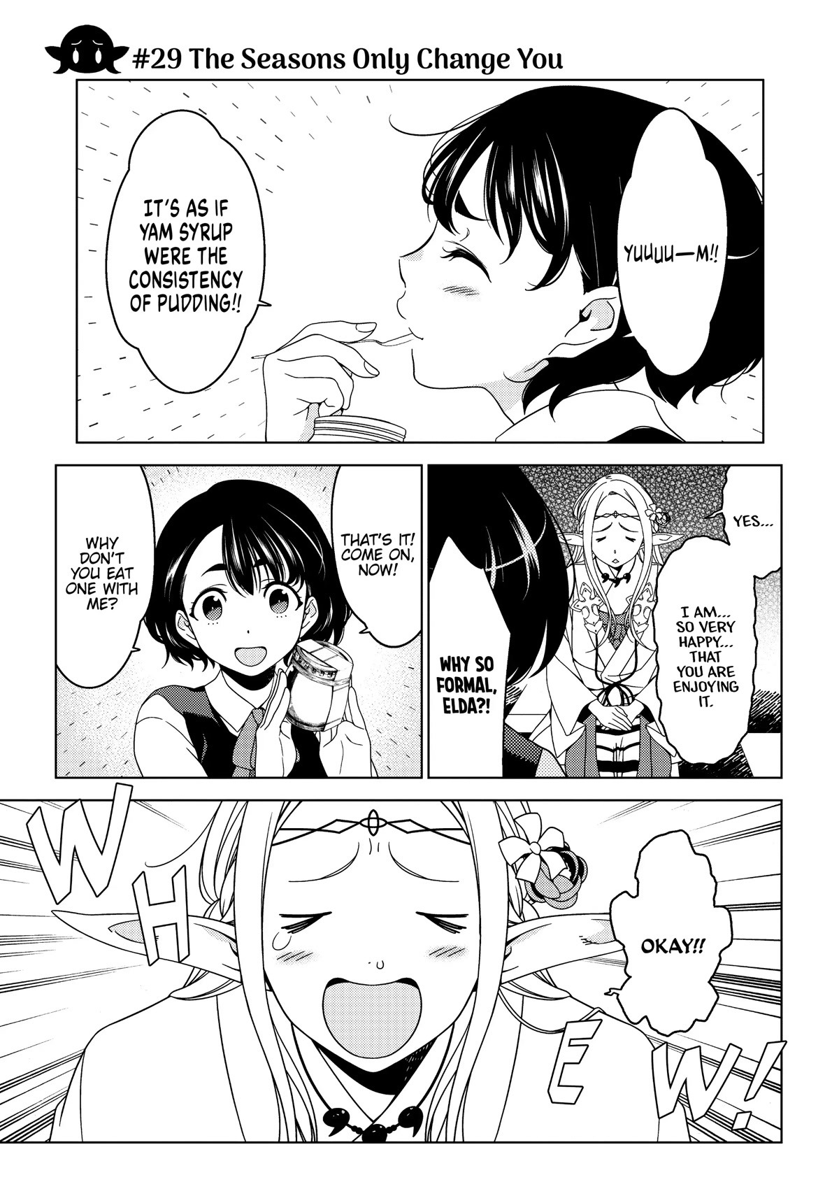 Edomae Elf Chapter 29 - Page 1
