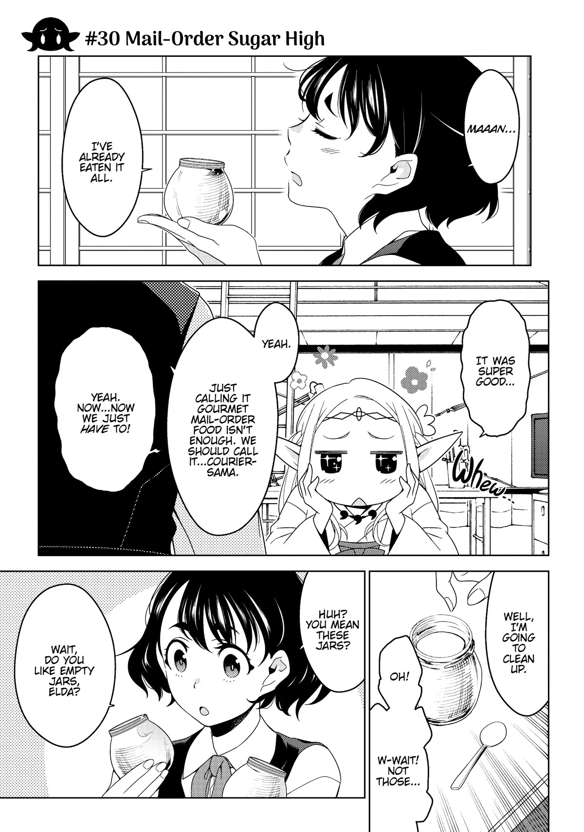 Edomae Elf Chapter 30 - Page 1