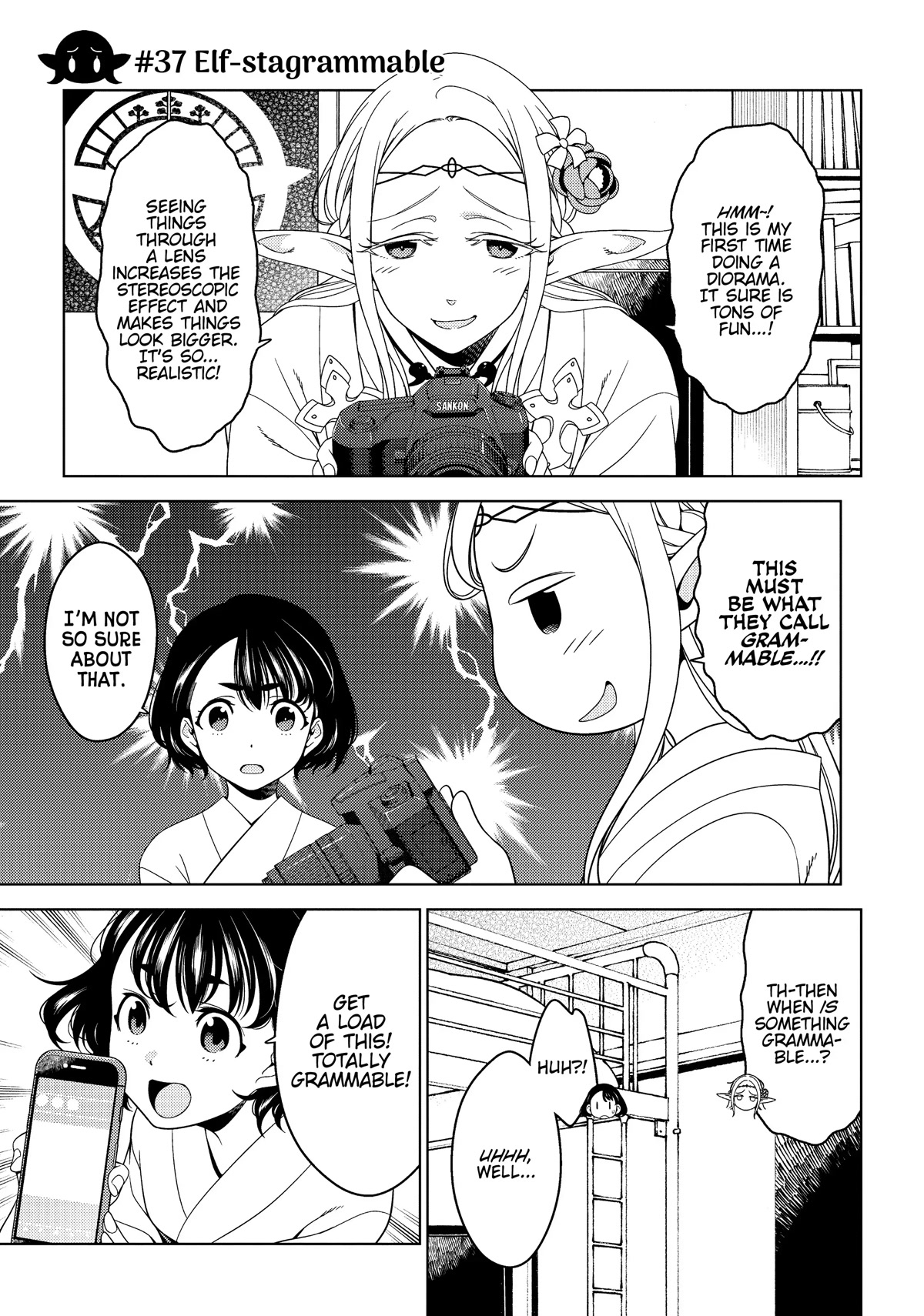 Edomae Elf Chapter 37 - Page 3