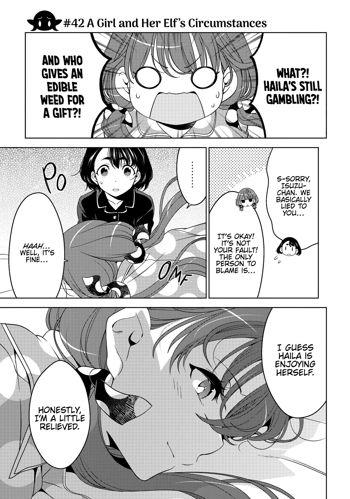 Edomae Elf Chapter 42 - Page 1