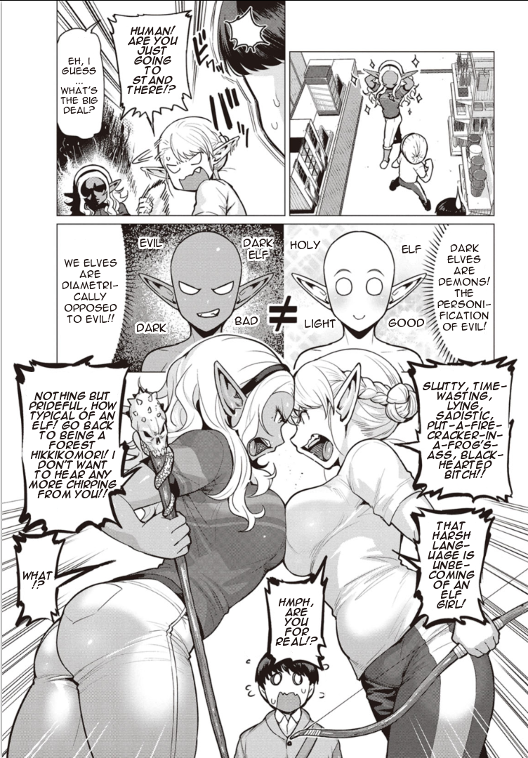 Elf-san wa Yaserarenai Chapter 2 - Page 9