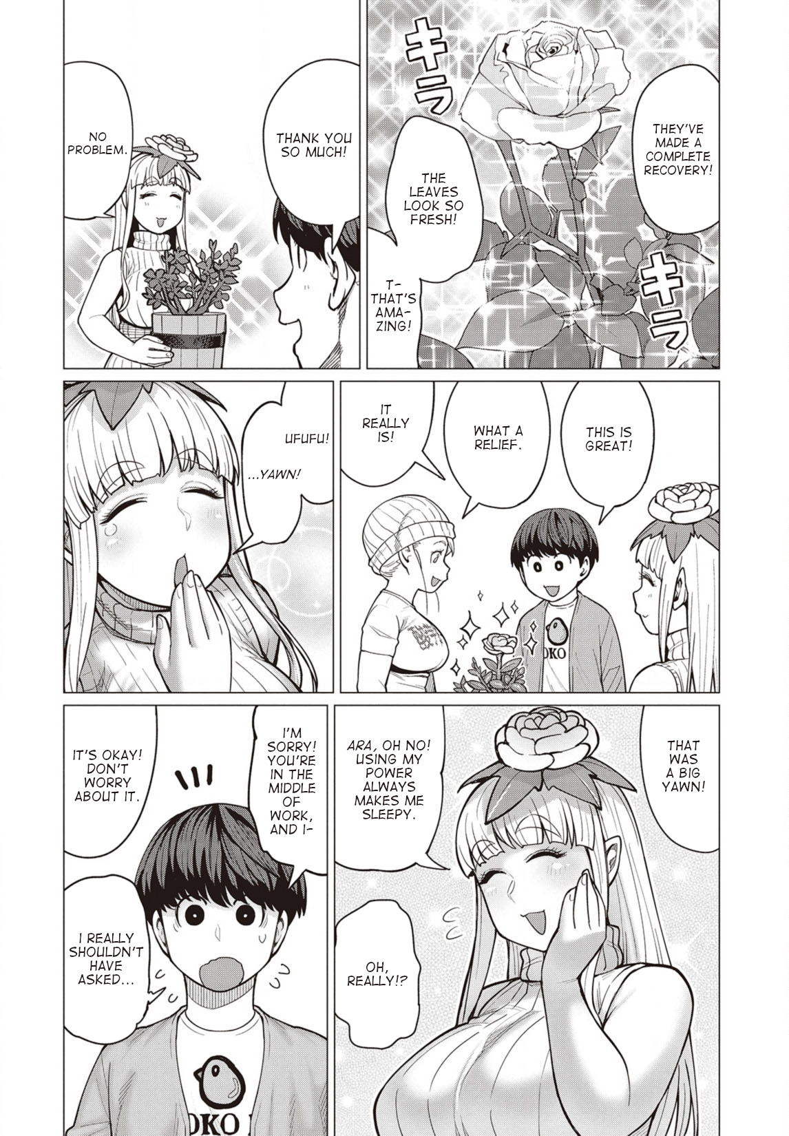 Elf-san wa Yaserarenai Chapter 28 - Page 9