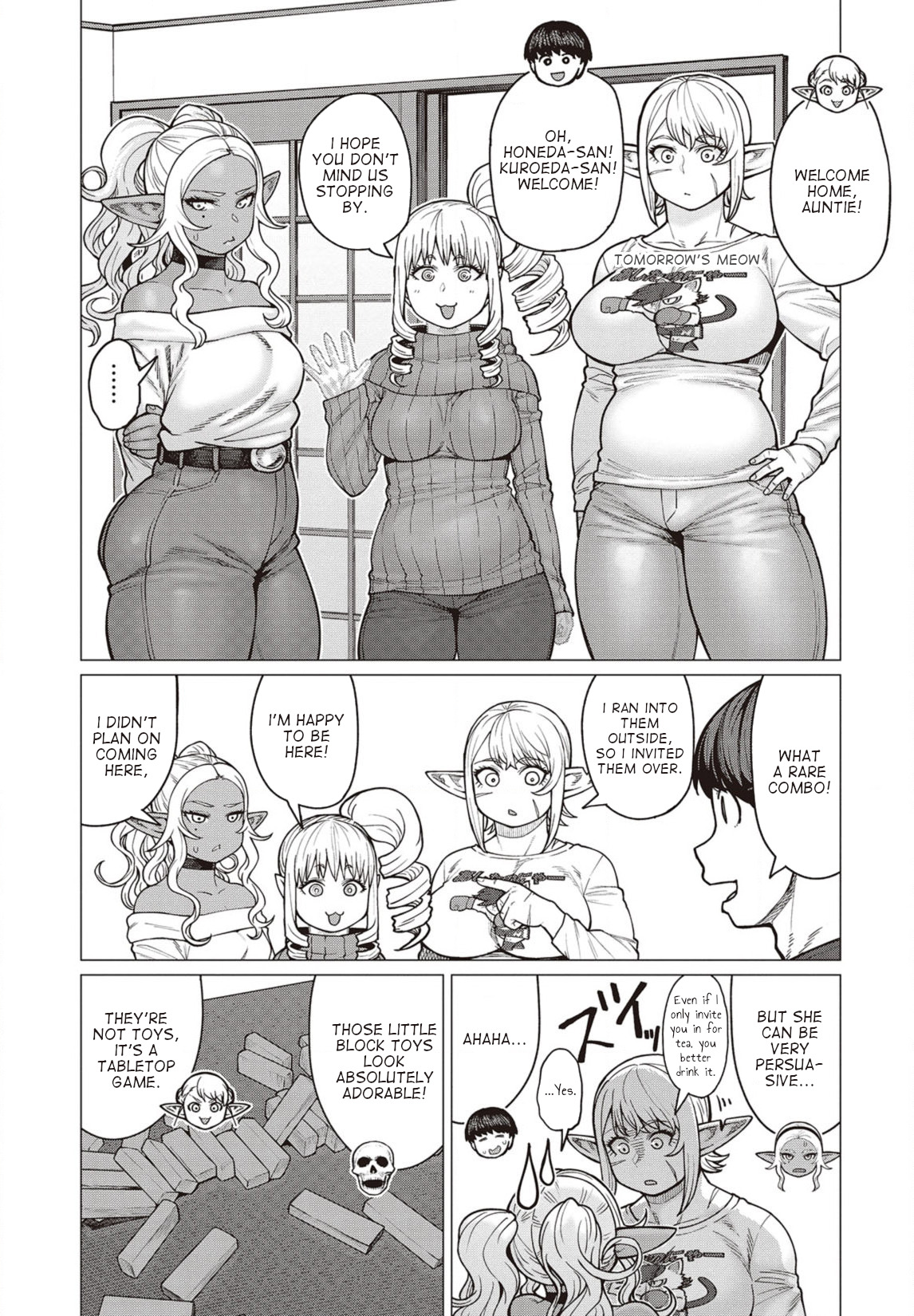 Elf-san wa Yaserarenai Chapter 36 - Page 6