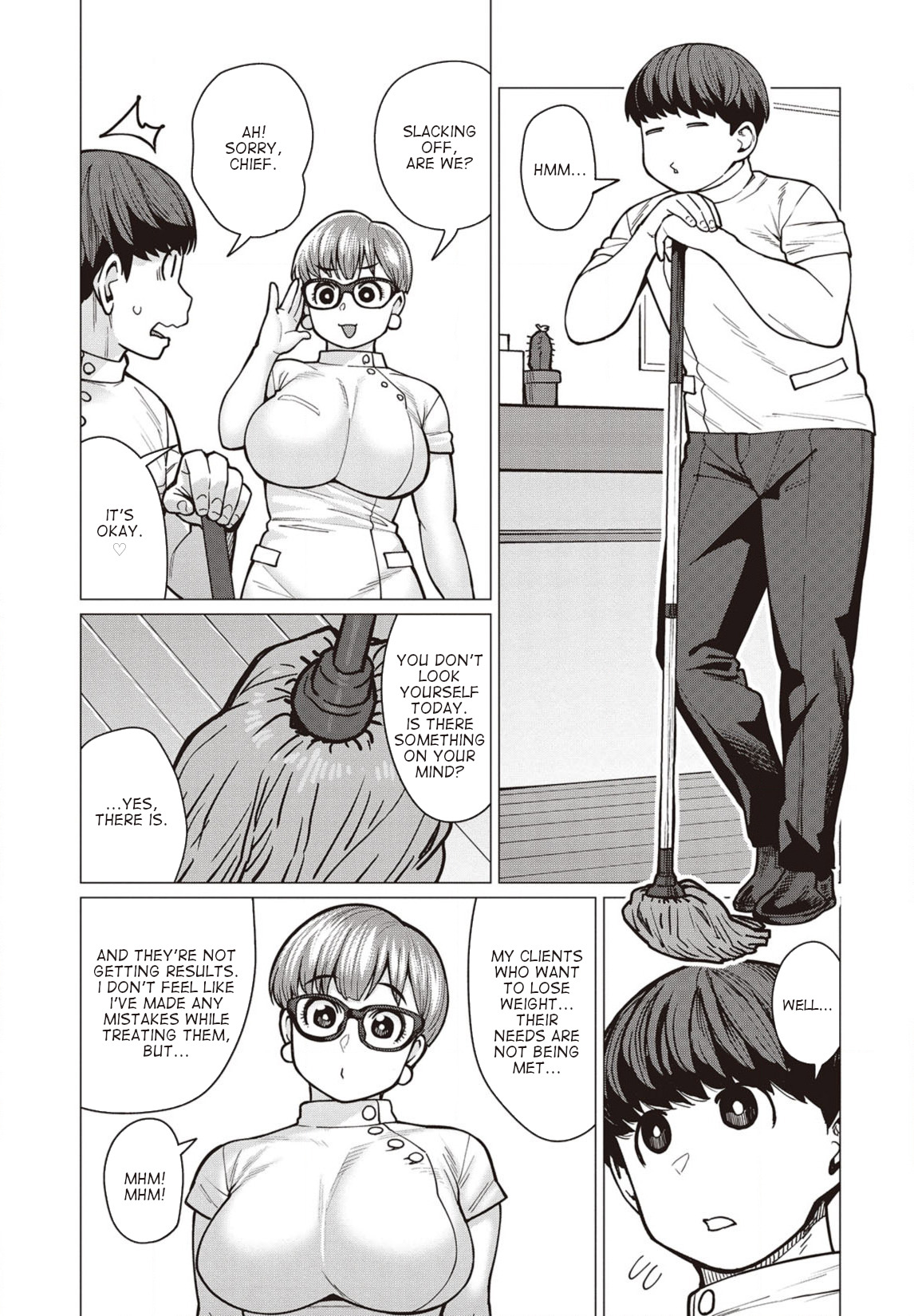 Elf-san wa Yaserarenai Chapter 37 - Page 2