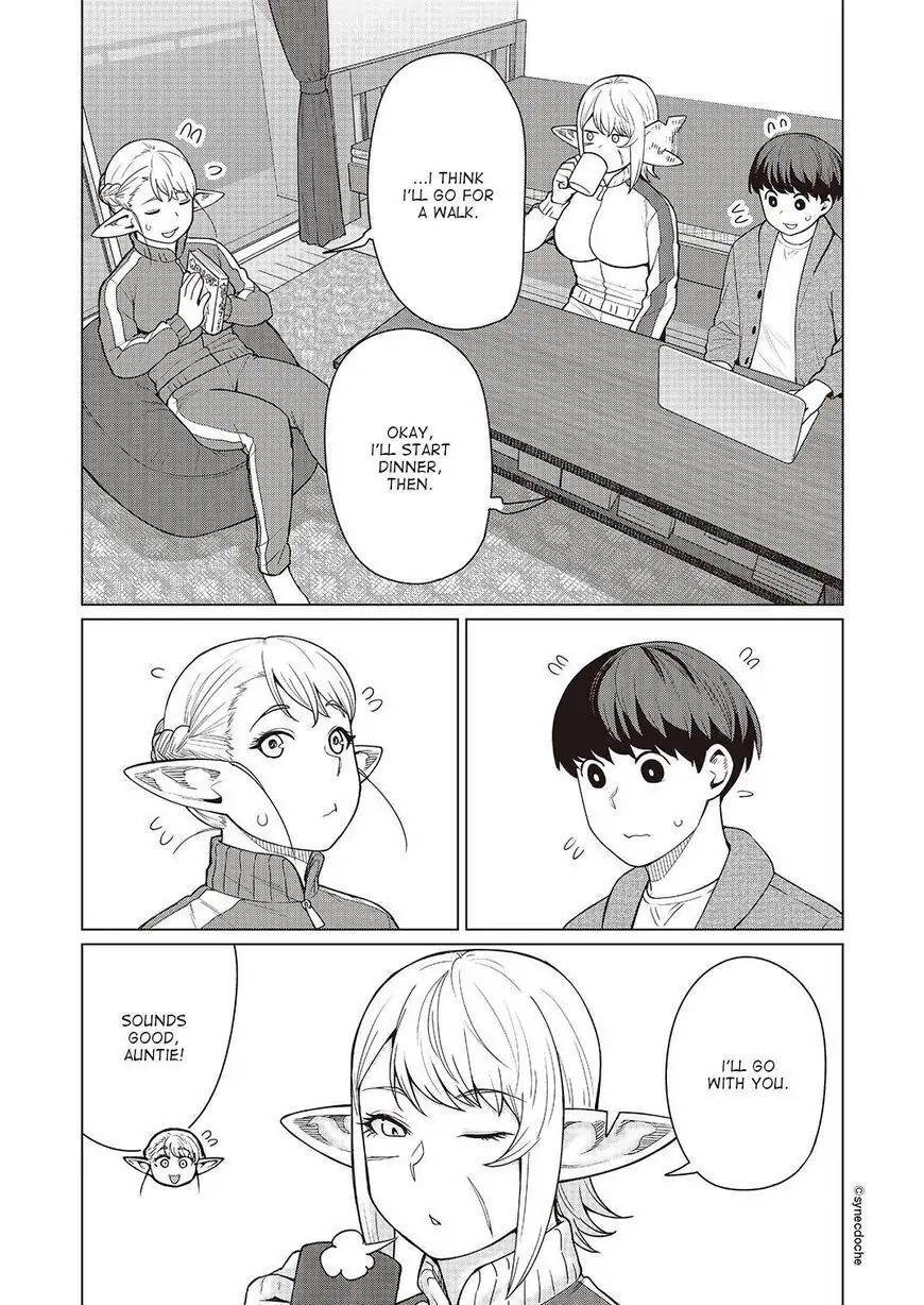 Elf-san wa Yaserarenai Chapter 46 - Page 2
