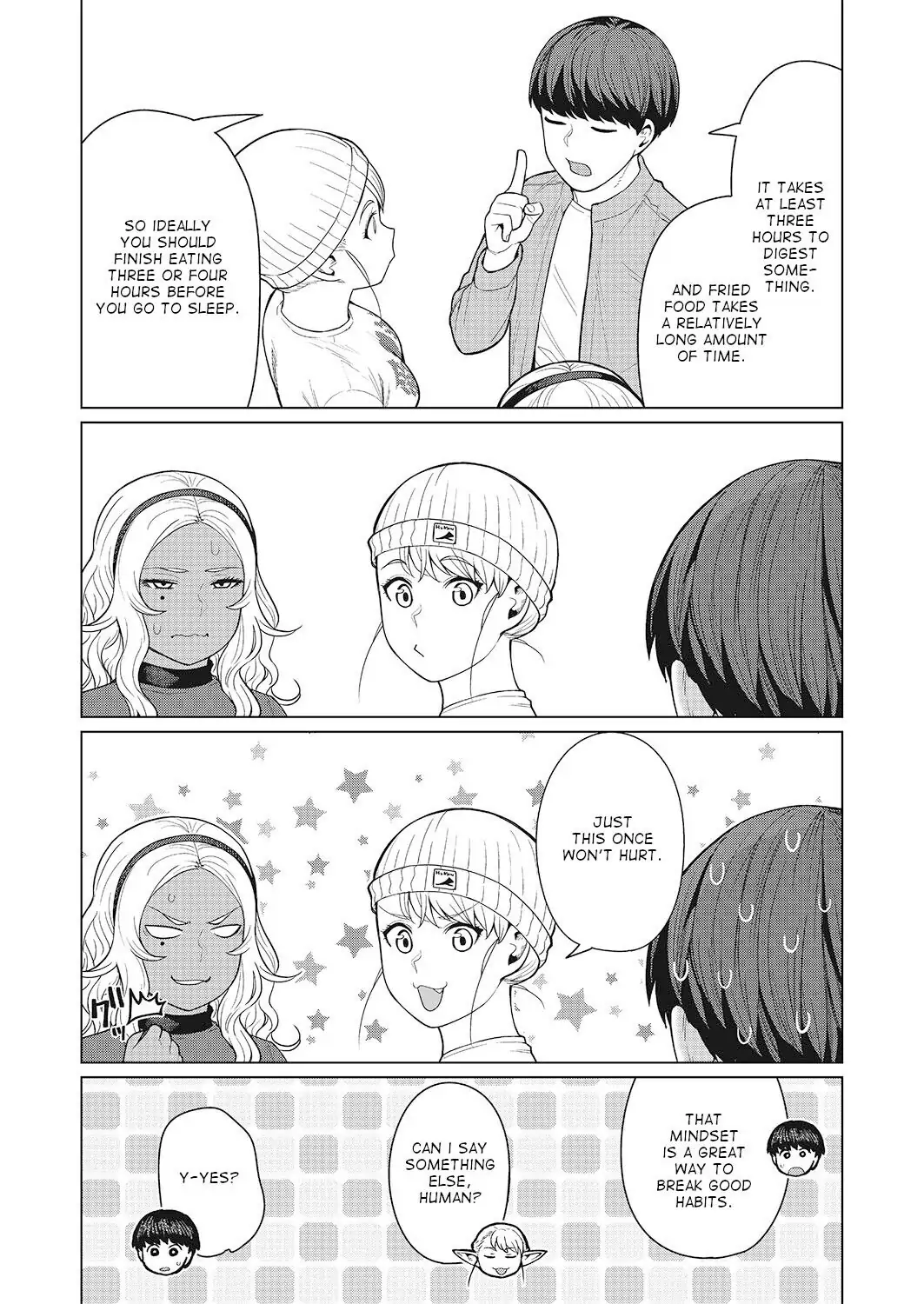 Elf-san wa Yaserarenai Chapter 47 - Page 21