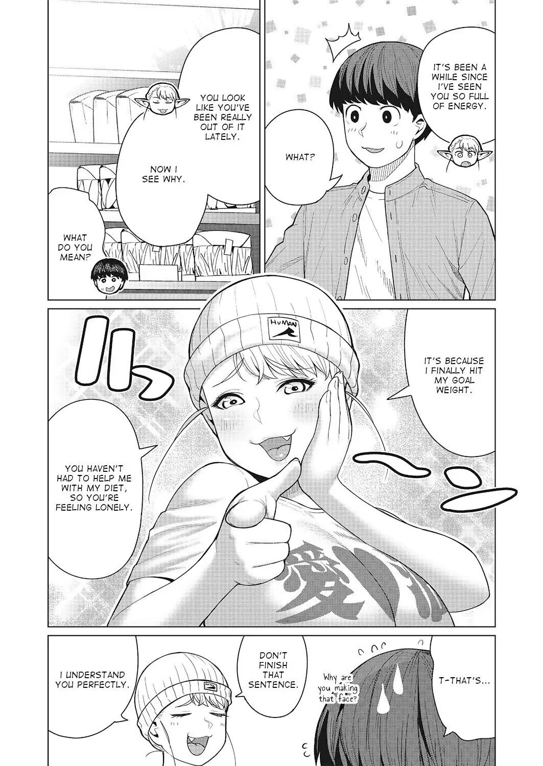 Elf-san wa Yaserarenai Chapter 47 - Page 22