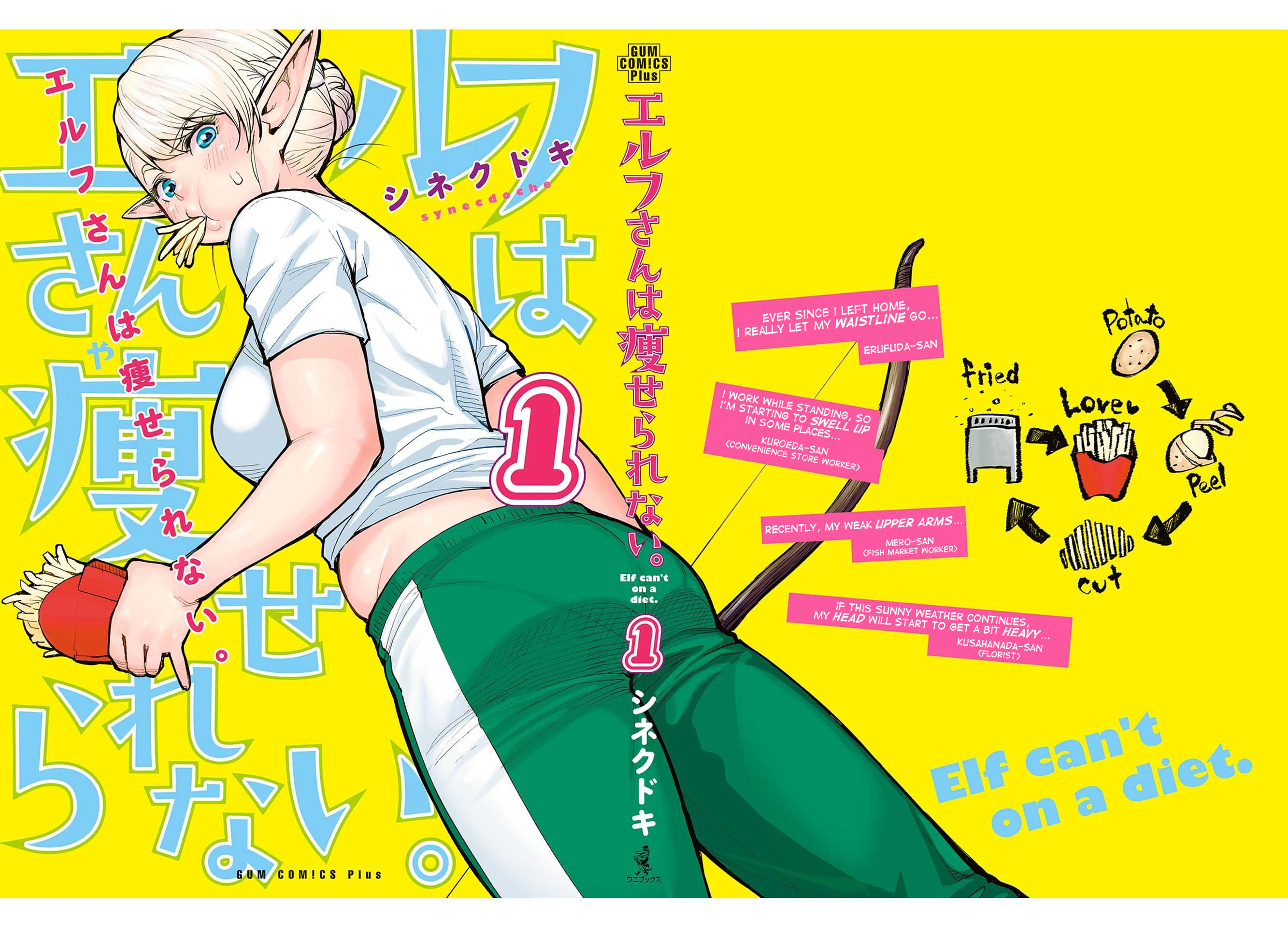 Elf-san wa Yaserarenai Chapter 6.6 - Page 1