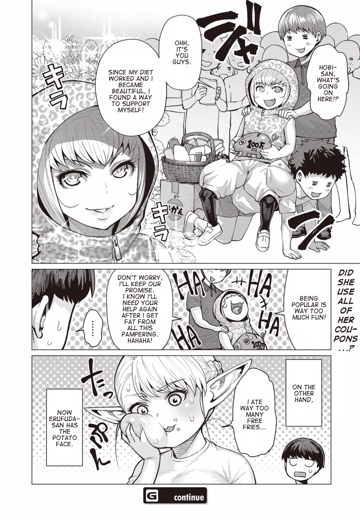 Elf-san wa Yaserarenai Chapter 8 - Page 26