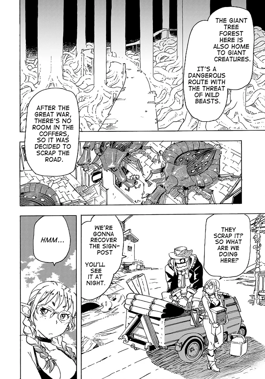 Elf to Bike to Teikoku Chiri Chousain to Chapter 13 - Page 12