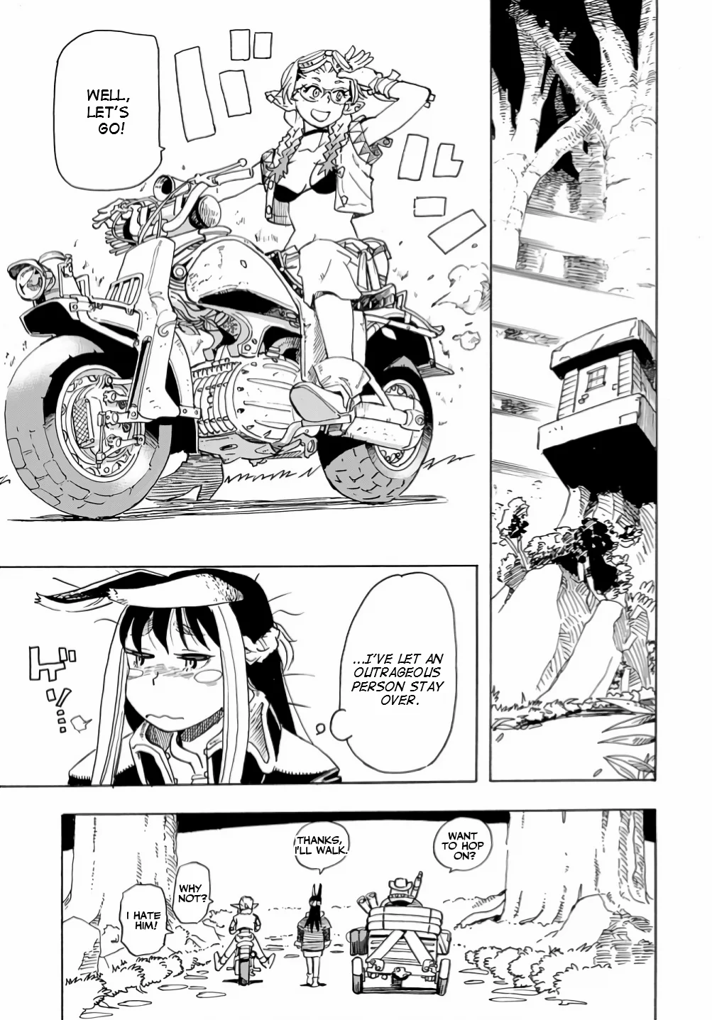 Elf to Bike to Teikoku Chiri Chousain to Chapter 14 - Page 13
