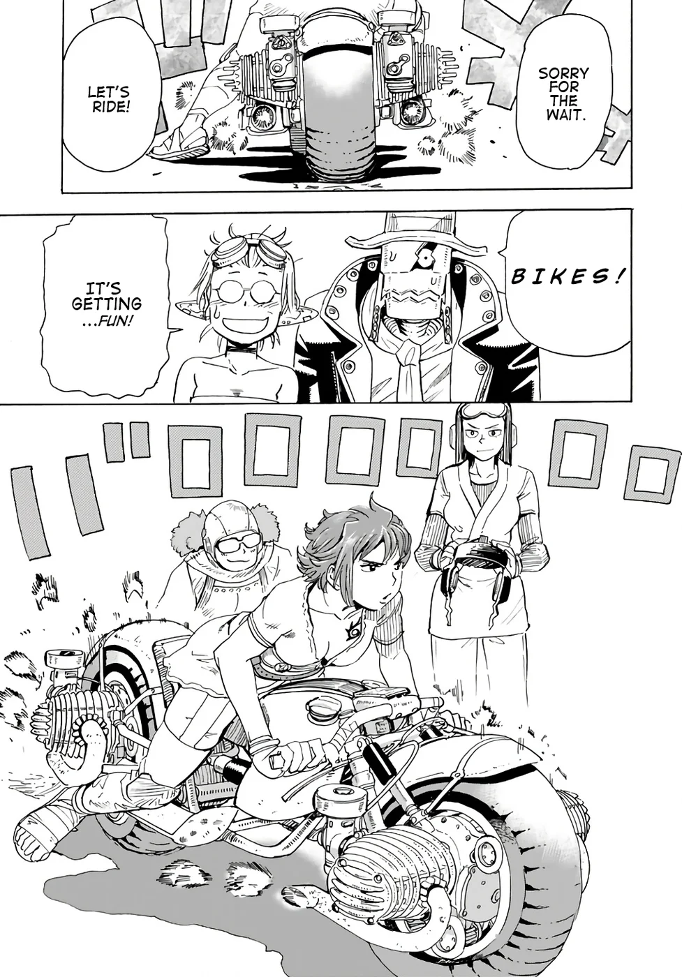 Elf to Bike to Teikoku Chiri Chousain to Chapter 5 - Page 11