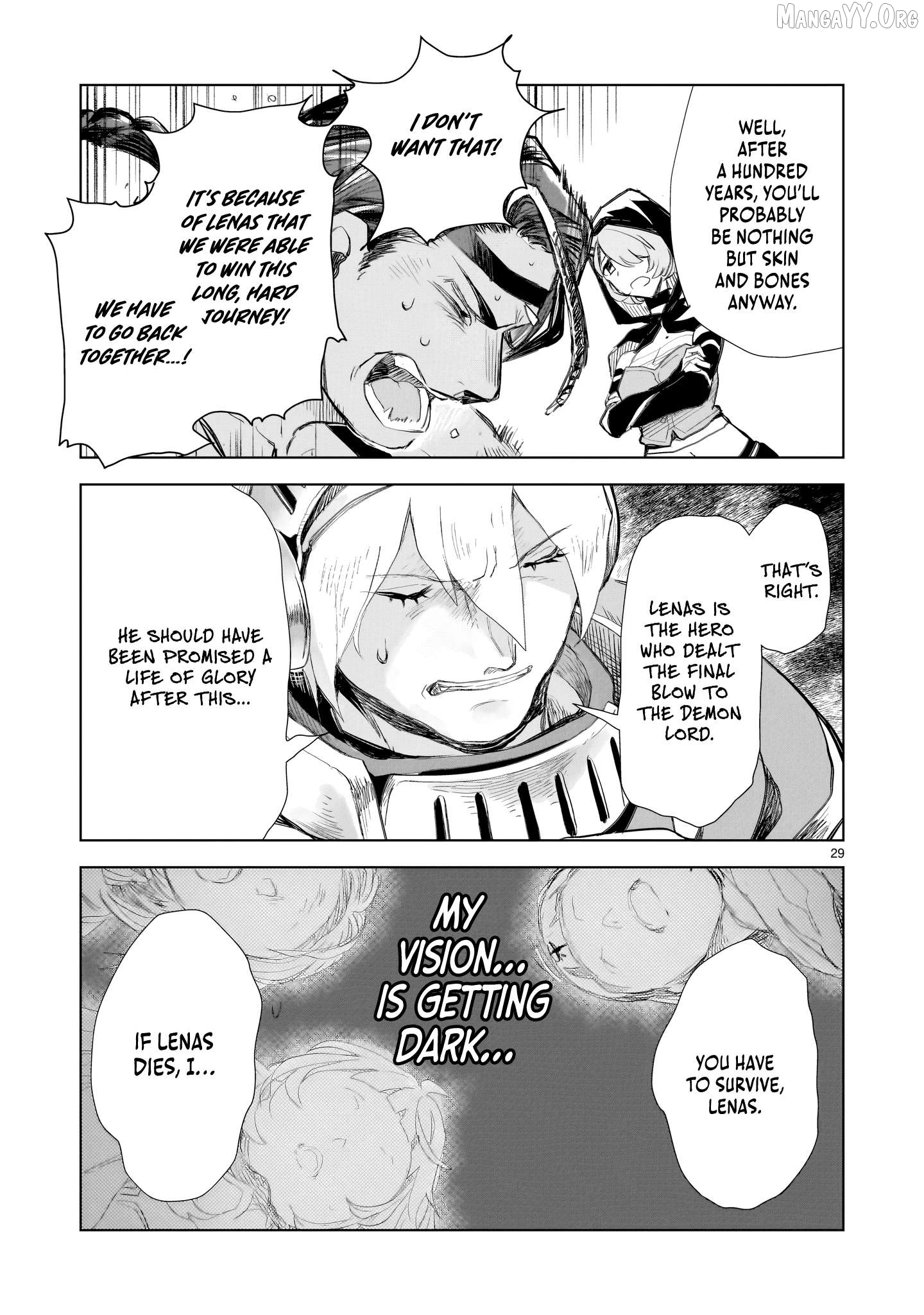 Elf Tsuma to Hajimeru Yuukyuu no Tabi ~Densetsu no Yuusha, Aisuru Elf to Tomoni 100-nen Mae ni Sukutta Sekai wo Tabisuru~ Chapter 1 - Page 25