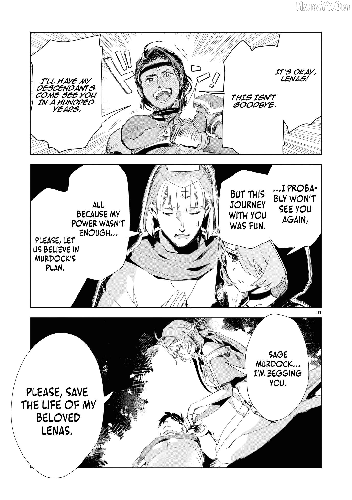 Elf Tsuma to Hajimeru Yuukyuu no Tabi ~Densetsu no Yuusha, Aisuru Elf to Tomoni 100-nen Mae ni Sukutta Sekai wo Tabisuru~ Chapter 1 - Page 27