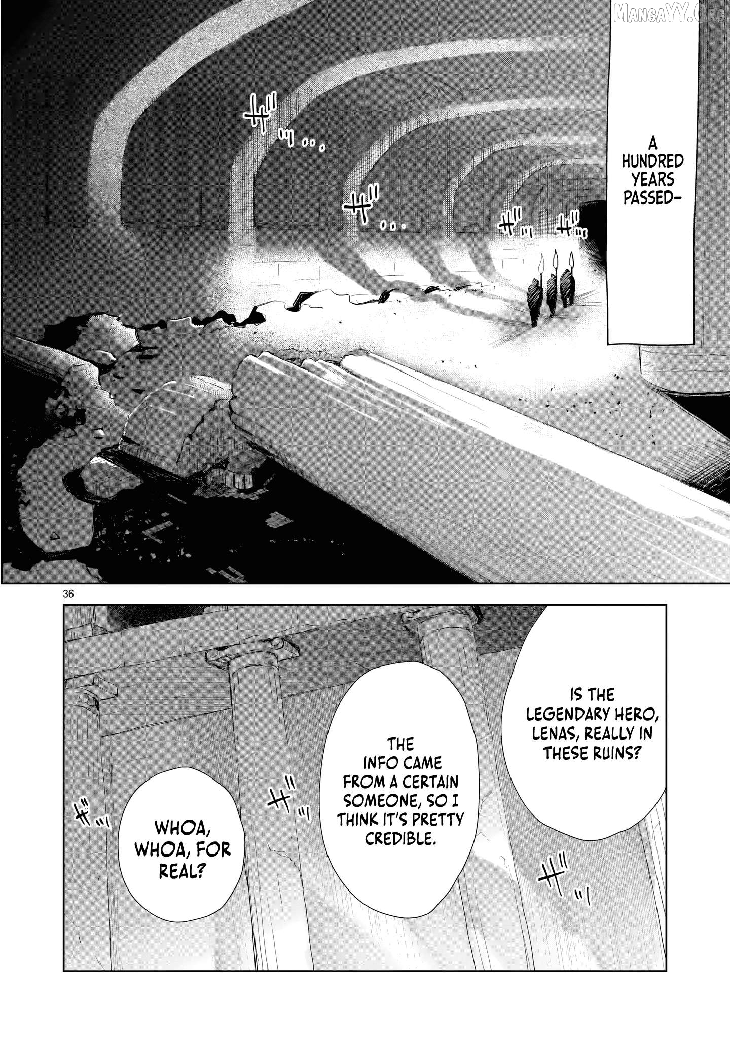 Elf Tsuma to Hajimeru Yuukyuu no Tabi ~Densetsu no Yuusha, Aisuru Elf to Tomoni 100-nen Mae ni Sukutta Sekai wo Tabisuru~ Chapter 1 - Page 30