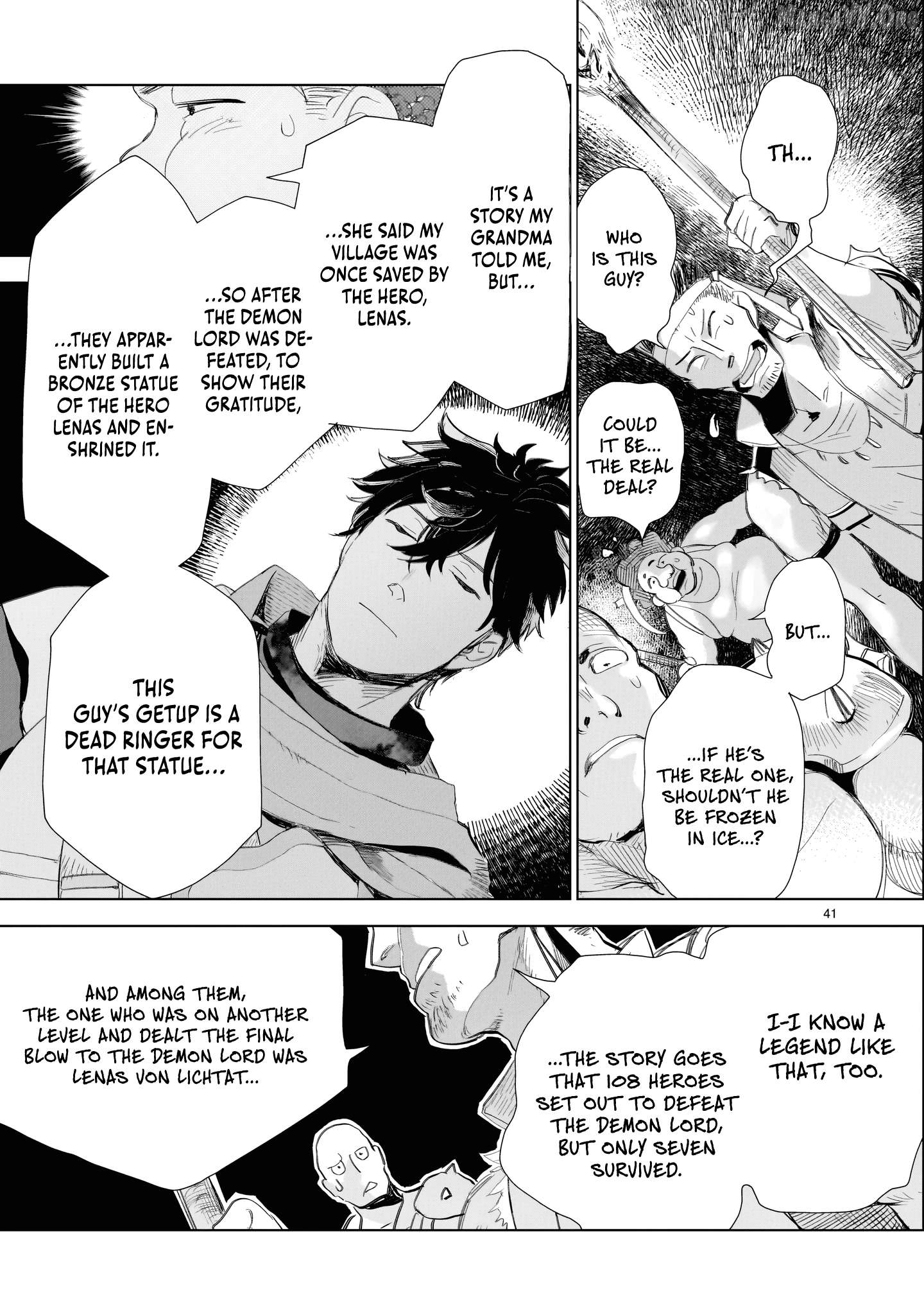 Elf Tsuma to Hajimeru Yuukyuu no Tabi ~Densetsu no Yuusha, Aisuru Elf to Tomoni 100-nen Mae ni Sukutta Sekai wo Tabisuru~ Chapter 1 - Page 35