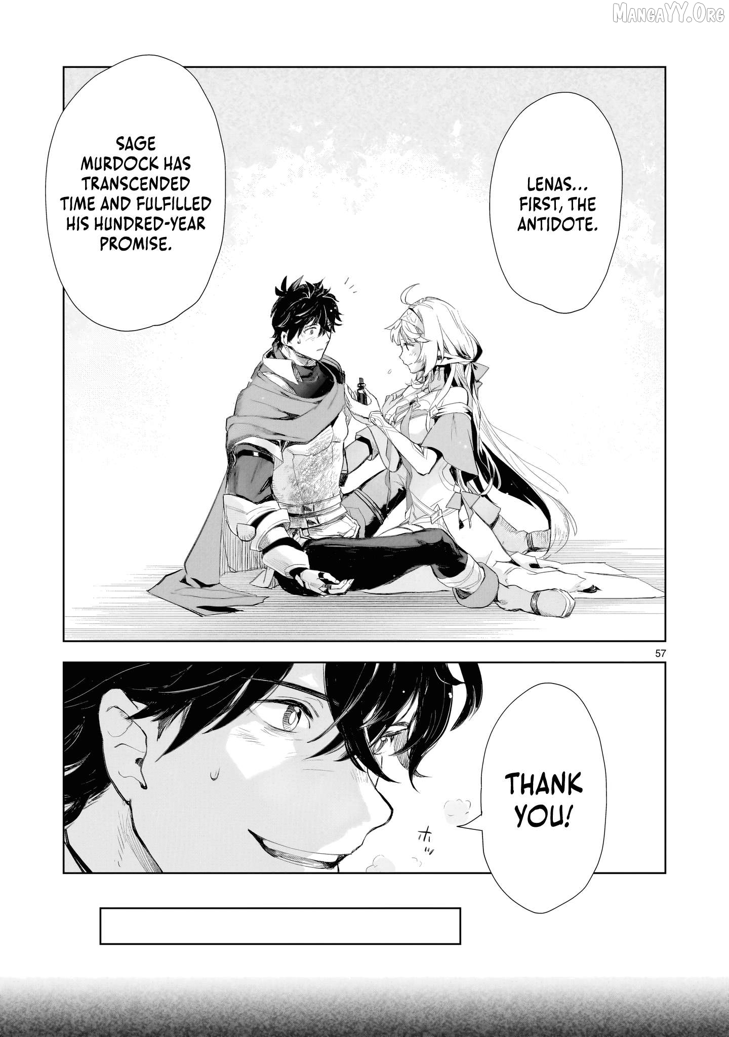 Elf Tsuma to Hajimeru Yuukyuu no Tabi ~Densetsu no Yuusha, Aisuru Elf to Tomoni 100-nen Mae ni Sukutta Sekai wo Tabisuru~ Chapter 1 - Page 49