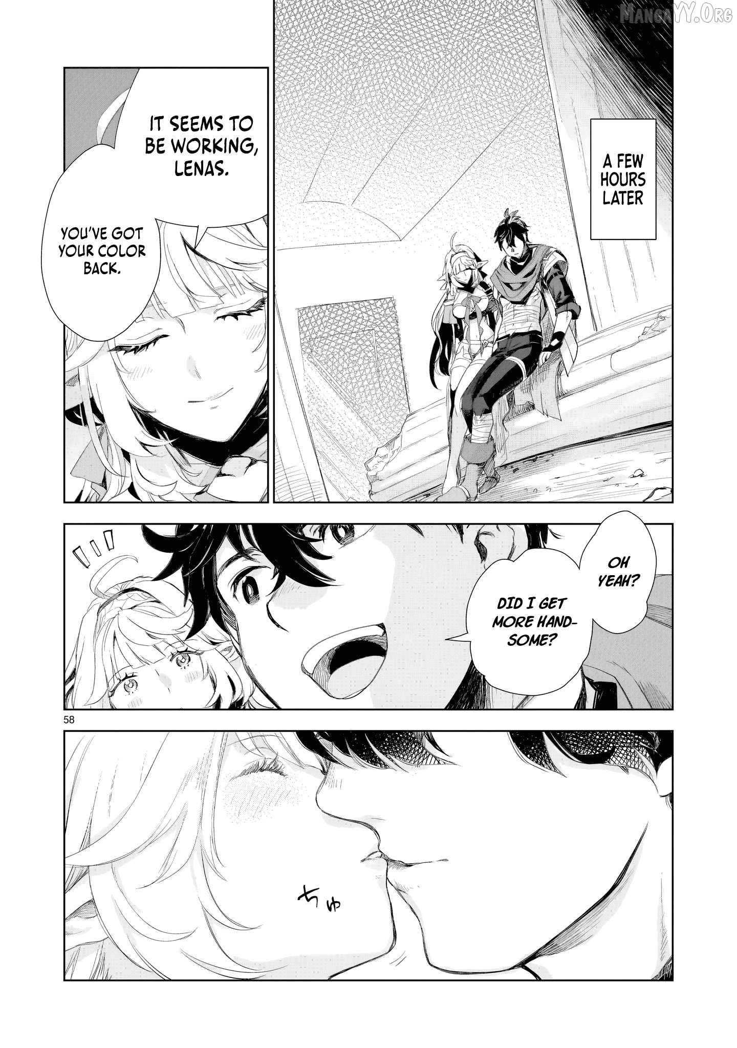 Elf Tsuma to Hajimeru Yuukyuu no Tabi ~Densetsu no Yuusha, Aisuru Elf to Tomoni 100-nen Mae ni Sukutta Sekai wo Tabisuru~ Chapter 1 - Page 50