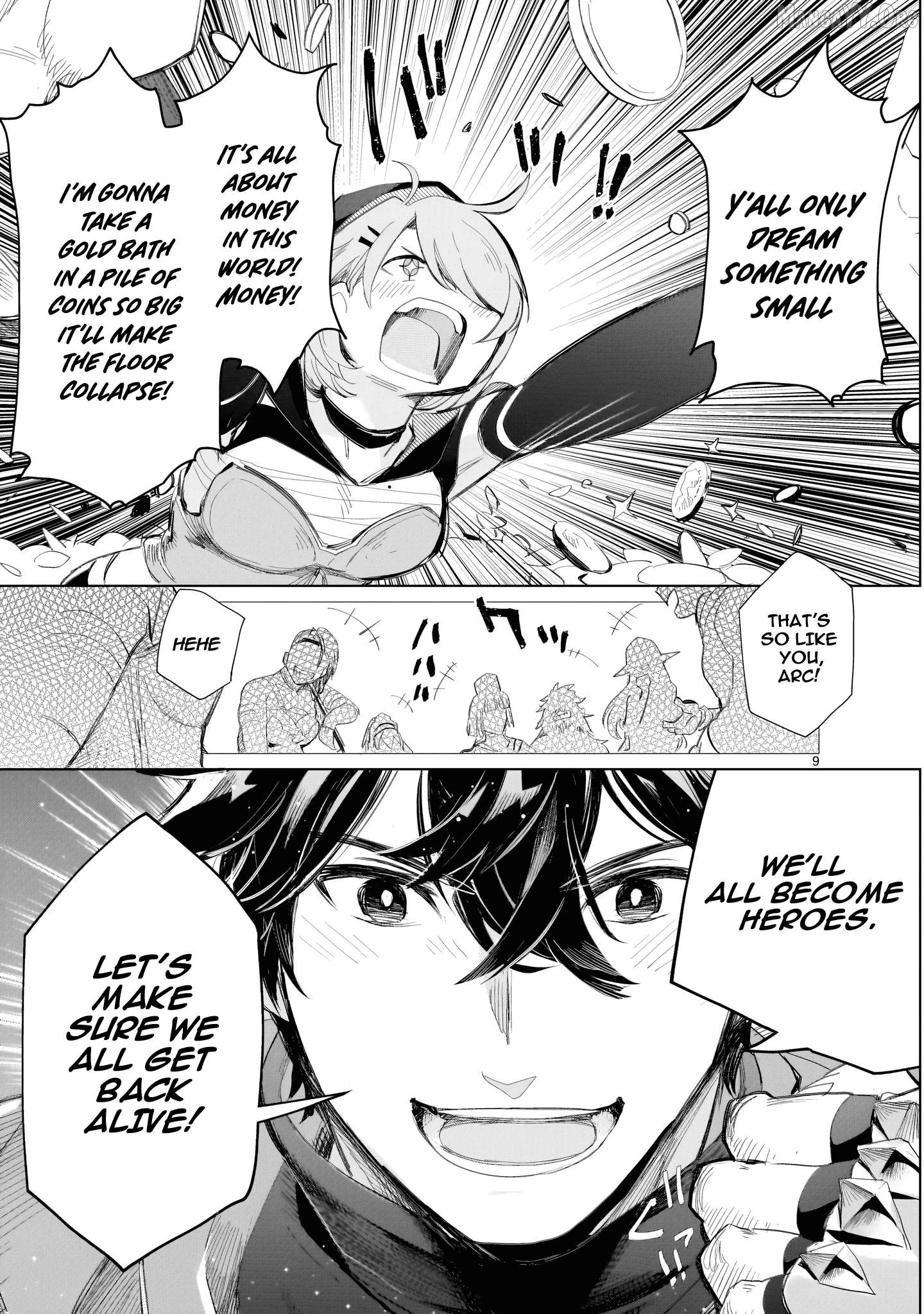 Elf Tsuma to Hajimeru Yuukyuu no Tabi ~Densetsu no Yuusha, Aisuru Elf to Tomoni 100-nen Mae ni Sukutta Sekai wo Tabisuru~ Chapter 1 - Page 9