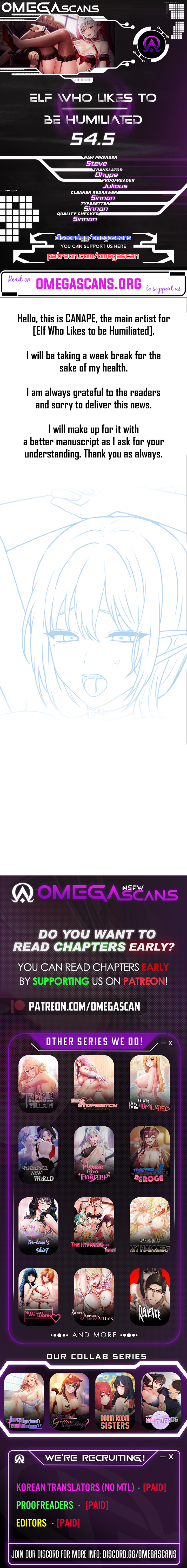 Elf Who Likes to Be Humiliated Chapter 54.5 - Page 1