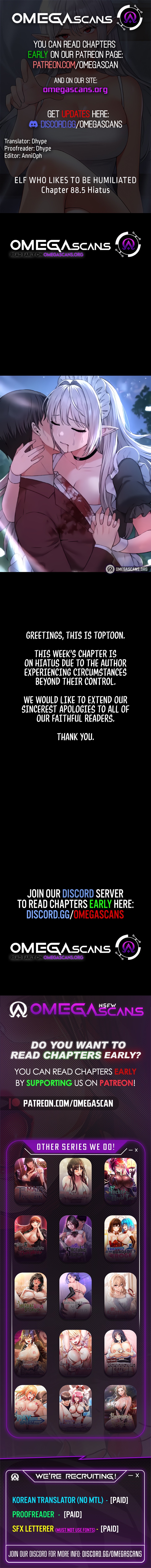 Elf Who Likes to Be Humiliated Chapter 88.5 - Page 1