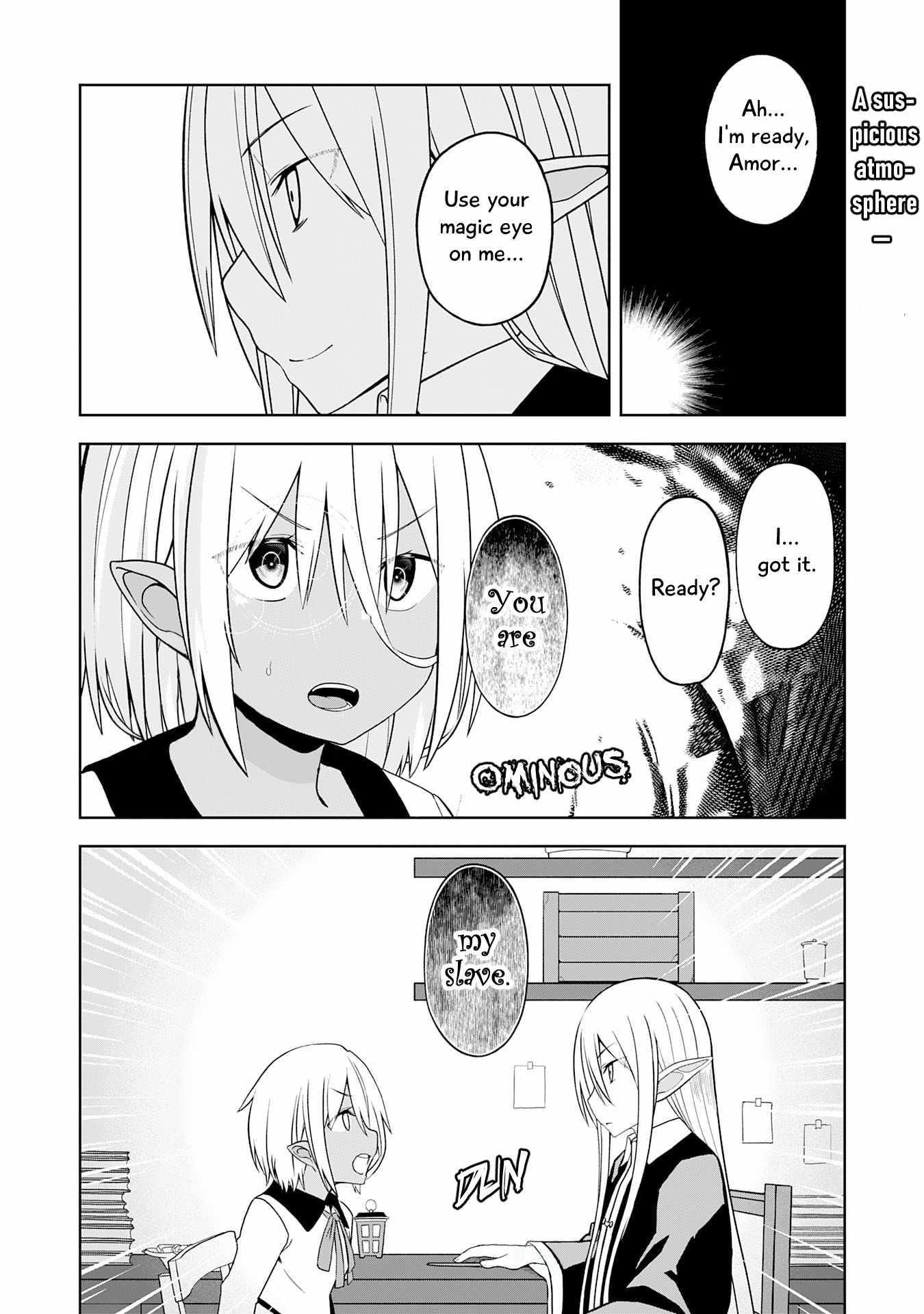 Eroi Koto Suru Tame ni Kyonyuu Bishoujo Dorei o Katta Hazu ga, Oshishou-sama to Shitawa Rete Omotta Toori ni Ikanaku Naru Hanashi Chapter 23 - Page 1