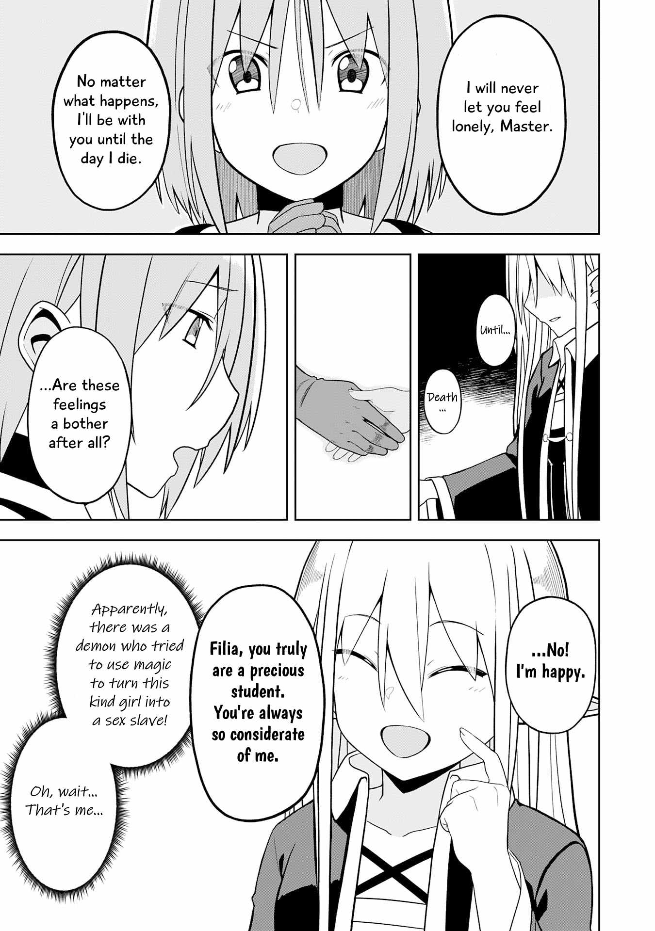 Eroi Koto Suru Tame ni Kyonyuu Bishoujo Dorei o Katta Hazu ga, Oshishou-sama to Shitawa Rete Omotta Toori ni Ikanaku Naru Hanashi Chapter 23 - Page 24