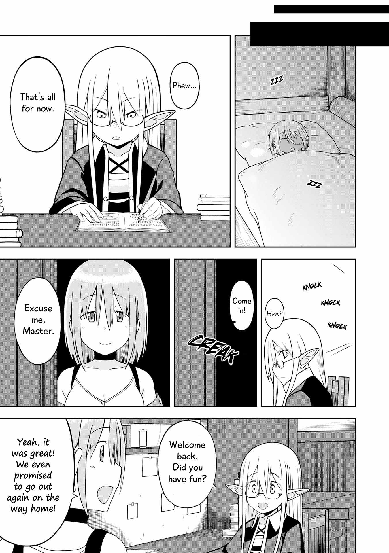 Eroi Koto Suru Tame ni Kyonyuu Bishoujo Dorei o Katta Hazu ga, Oshishou-sama to Shitawa Rete Omotta Toori ni Ikanaku Naru Hanashi Chapter 23 - Page 7