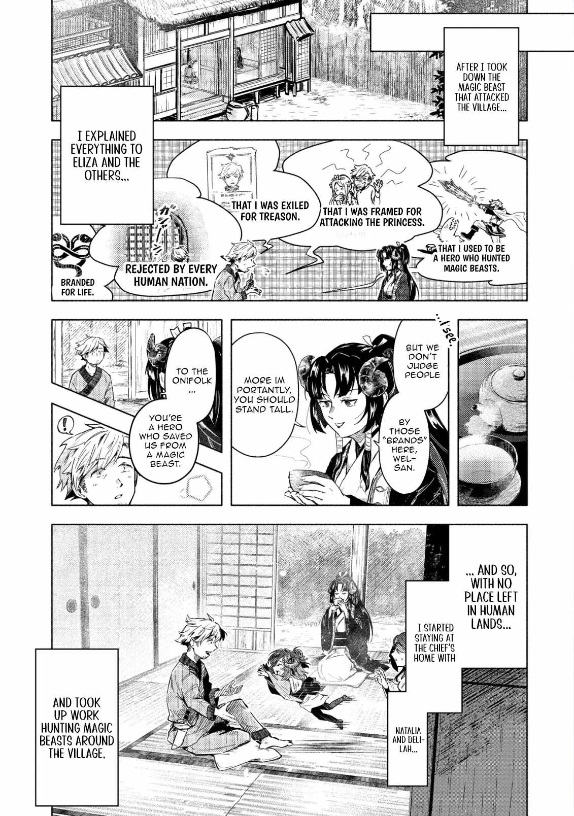 Exiled Hero Picked Up by a Demon Chapter 3 - Page 2