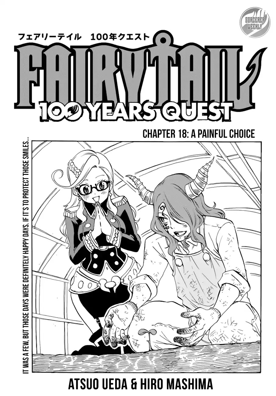 Fairy Tail: 100 Years Quest Chapter 18 - Page 1