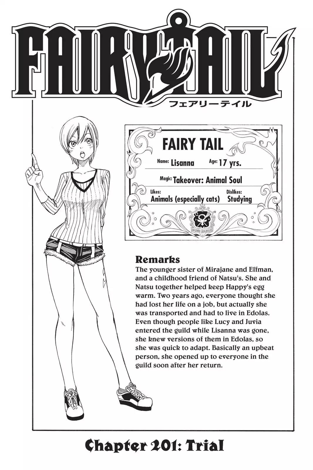 Fairy Tail Chapter 201 - Page 1