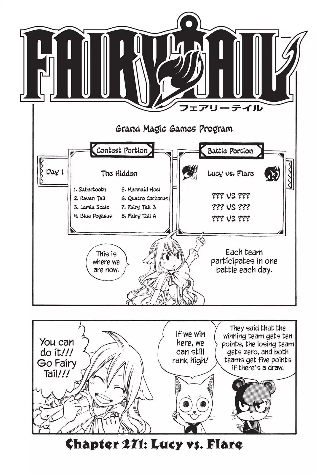 Fairy Tail Chapter 271 - Page 1