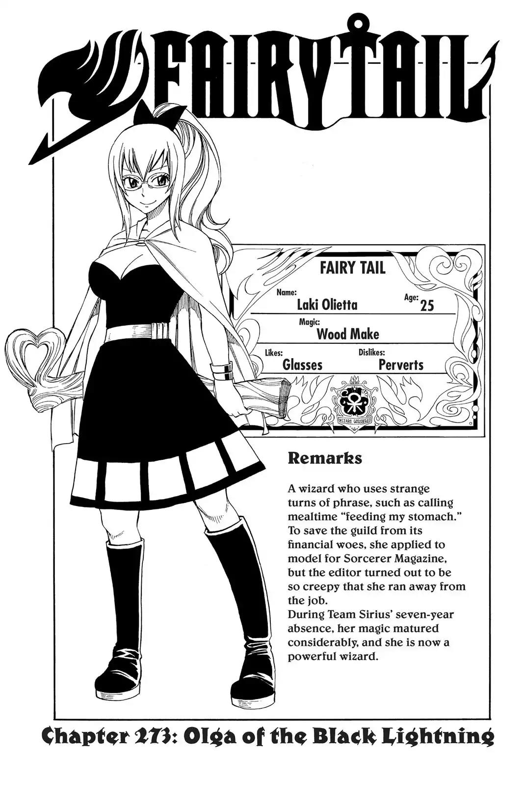 Fairy Tail Chapter 273 - Page 1