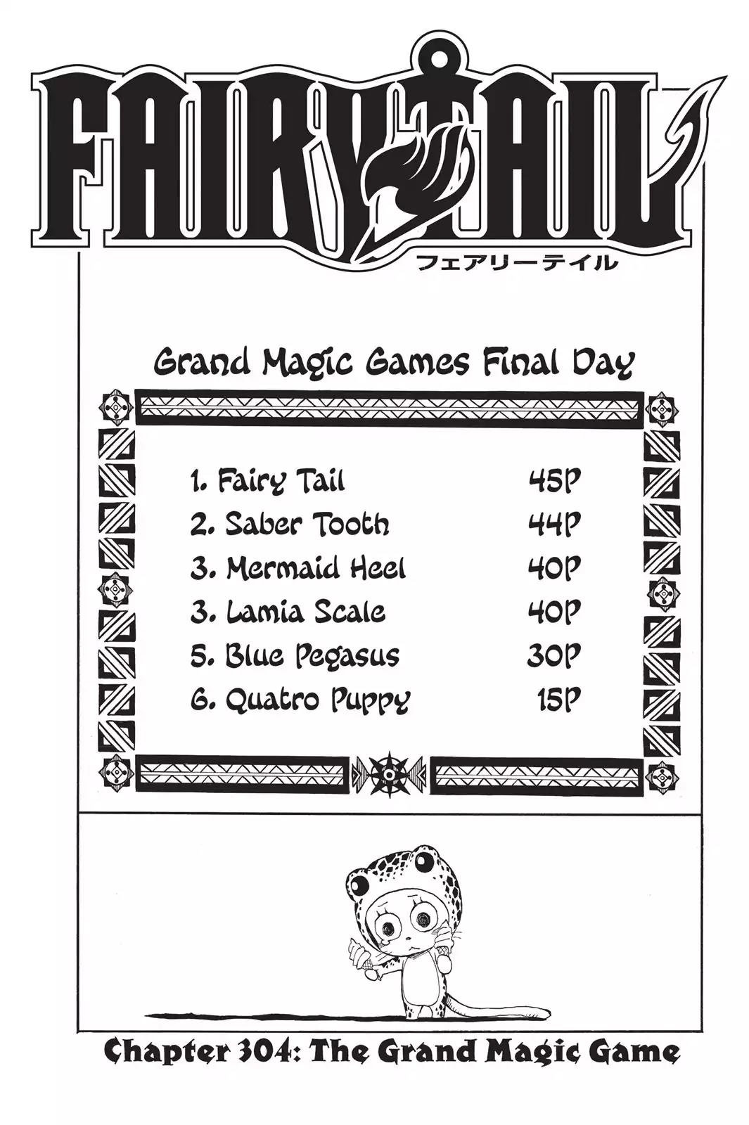 Fairy Tail Chapter 304 - Page 1