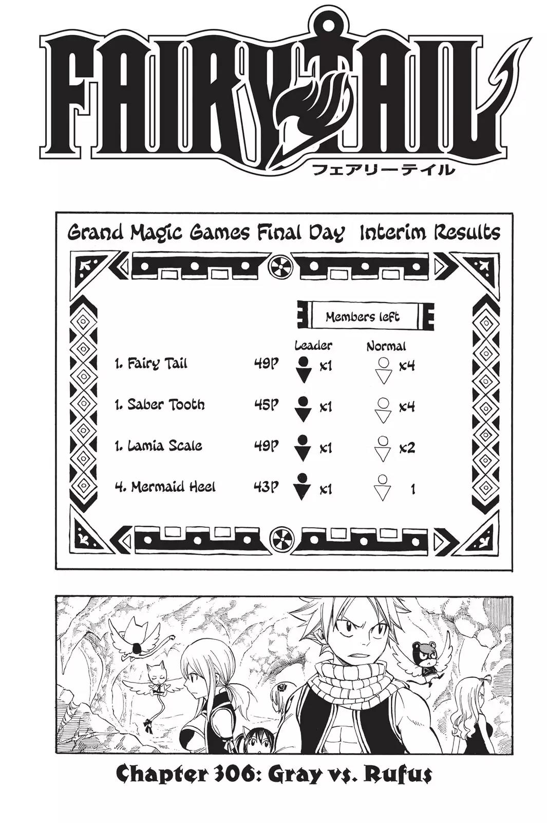 Fairy Tail Chapter 306 - Page 1